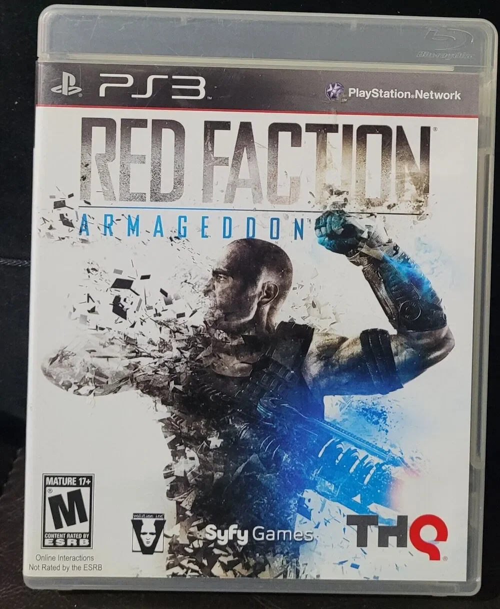 Red Faction: Armageddon PS3 Game With Manual (Sony PlayStation 3, 2011)